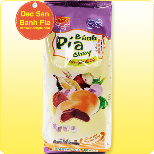 Bánh pía chay môn sầu riêng