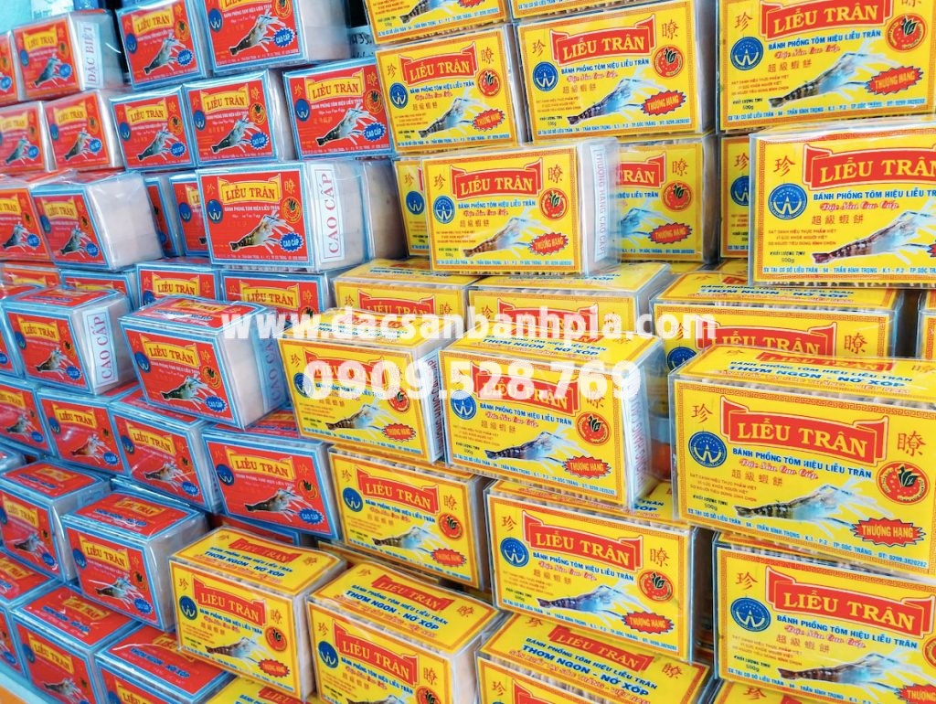 3 loại bánh phồng tôm Liễu Trân