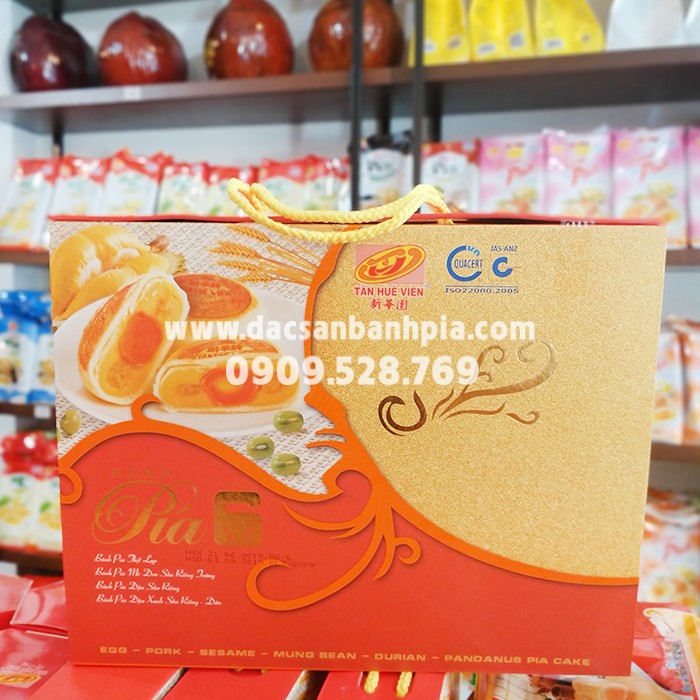 Hộp quà bánh pía 6 sao
