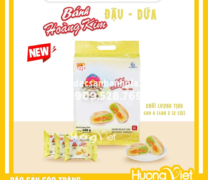 Bánh pía hoàng kim đậu dứa túi 12 bánh mini